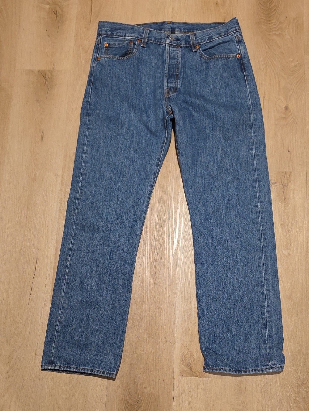 Levi's Men's 501 Straight-Leg  Denim Jeans